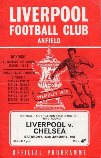 Match programme